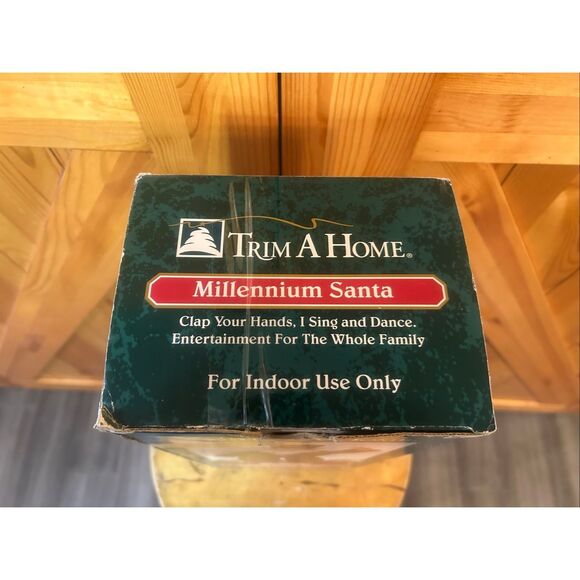 Santa Claus Sing And Dance Figurine 13” Tall Trim A Home Millenium Works (5818) - Picture 12 of 12